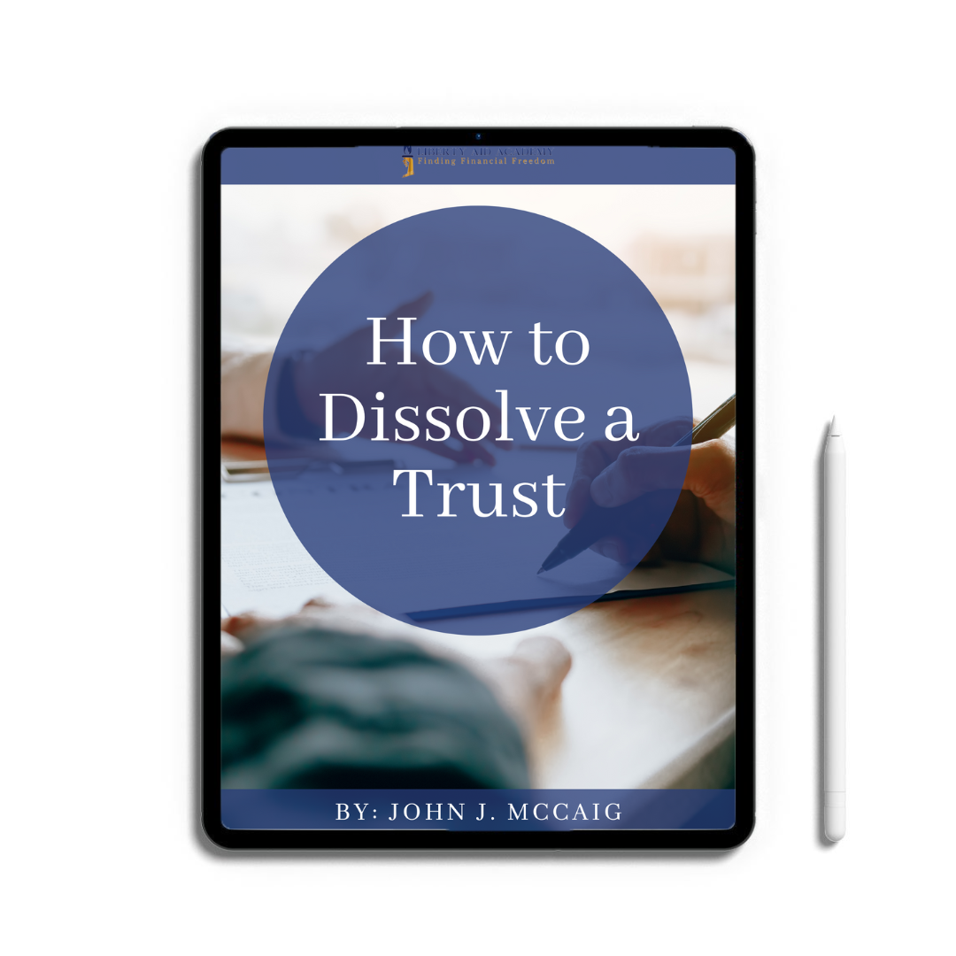 How To Dissolve A Trust