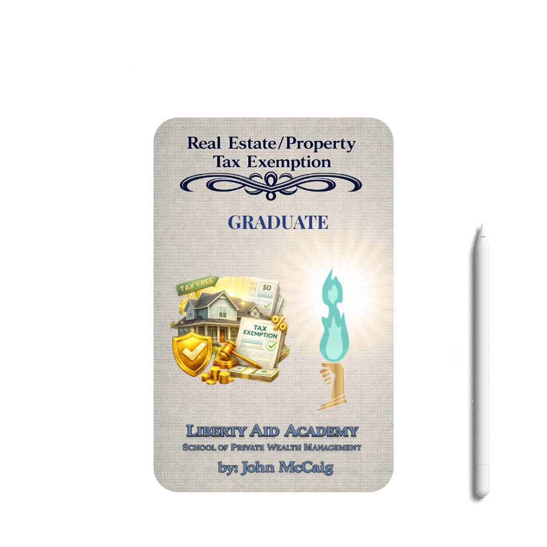 REAL ESTATE/PROPERTY TAX EXEMPTION